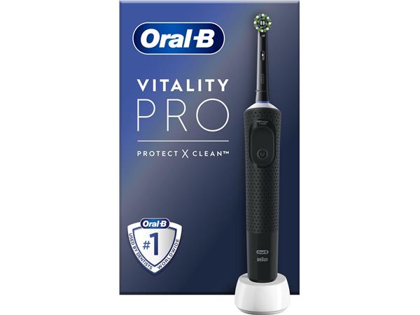 Een Oral-B Vitality Pro - Zwart - Elektrische Tandenborstel koop je bij EconOffice